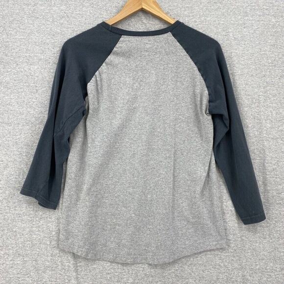 Pro Edge Shirt Womens Medium Gray Black Raglan Sleeve Tennessee Volunteers - Picture 3 of 9